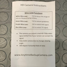 Load image into Gallery viewer, Anytime Backup and Front Camera Kit (2014 to 2019)