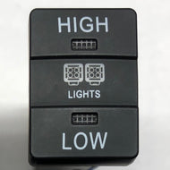 “High - Low” Light Switch - Toyota